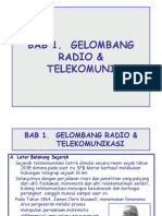 BAB 1. Gelombang Radio & Telekomunikasi