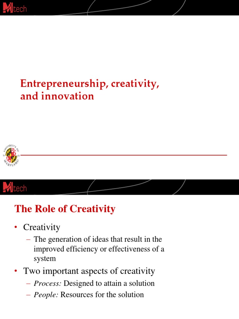 Enhancing Creativity for Innovation | PDF