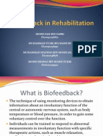 Biofeedback Techniques for Physical Rehabilitation