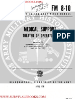 1970 US Army Vietnam War Medical Support Theater of Operations 137p