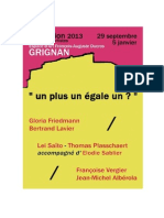 Dossier de Presse 3 Couples D Artistes Grignan