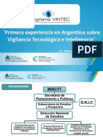 Presentación VINTEC Antena Tecnologica