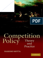 Competition Policy - Theory and Practice