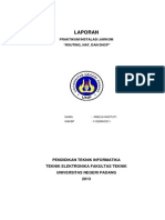 Laporan Lanjutan Akses Mikrotik (Routing, Nat, Dan DHCP)