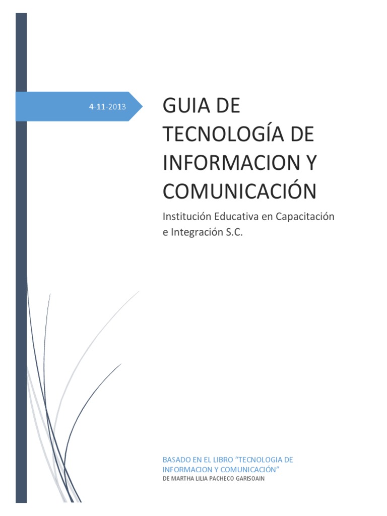 Guia de Tecnología de Informacion y Comunicación | PDF | Gorjeo | Internet