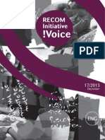 RECOM Initiative Voice - No. 17