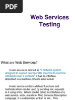 Web Services Testing