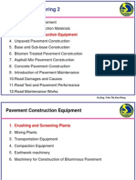 Pavement Construction Equipment