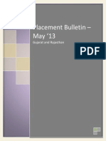 Placement Bulletin - May 13'