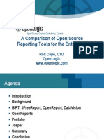 Reporting Tool Comparison