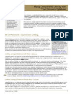 AP0133 Using Components Directly From Your Company Database