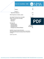 Profile of A U.S. Coal Miner, 2007.