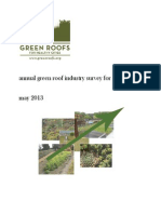 Annual Green Roof Industry Survey For 2012