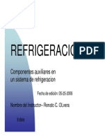 Componentes Sistema de Refrigeracion