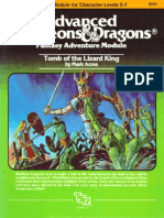 AD&D 1.0 I2 Level 5-7 Adventure - Tomb of The Lizard King