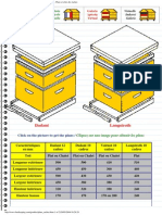 Apiservices - Beekeeping - Apiculture - Beehives Plans - Plans Et Côtes Des Ruches