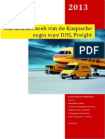 Exploratieve Studie Naar de Exportmogelijkheden Van DHL Frieght Naar de Kaspische Regio%2C Thijs Slot