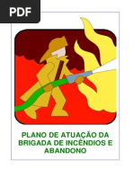 Plano de atuação da Brigada de Incêndio