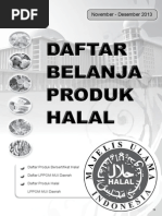 Download Produk Halal MUI November - Desember 2013 by Fadhli Quzwain SN192805369 doc pdf