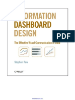 Information Dashboard Design