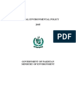 Environmental Policy of Pakistan
