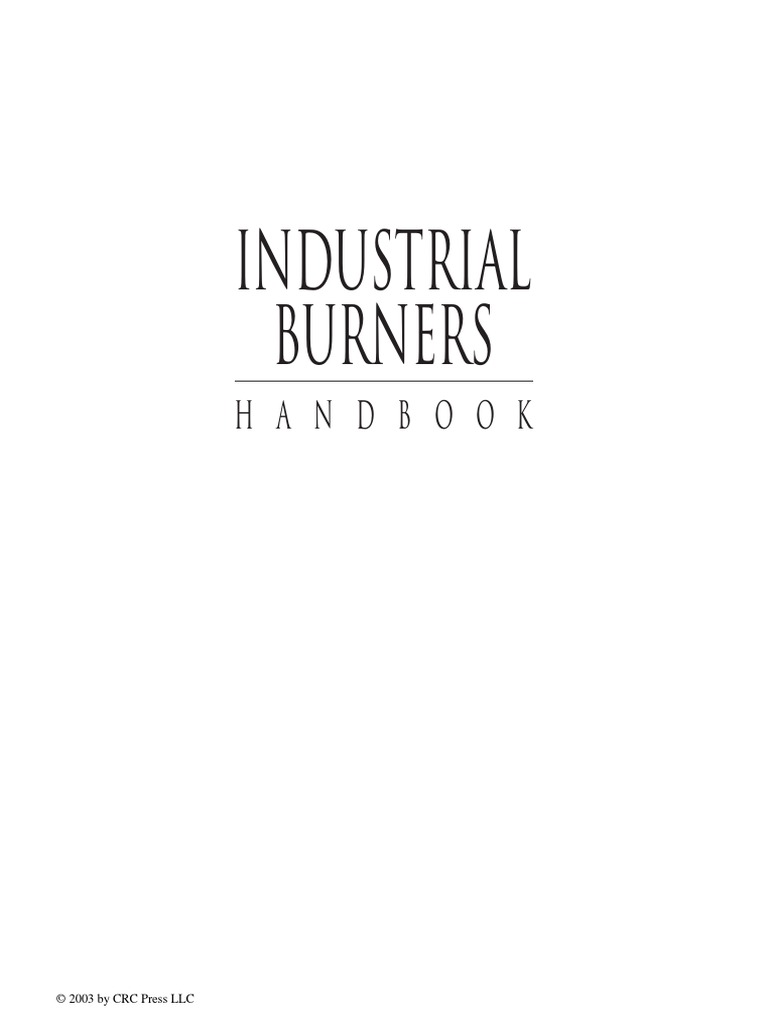 1386 FM Front Page Industrial Burner Handbook PDF Engineering
