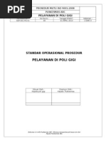 Download Contoh SOP Pelayanan Di Poli Gigi by Mursal Sigli SN192826228 doc pdf