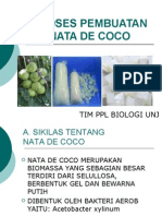 Proses Pembuatan Nata de Coco