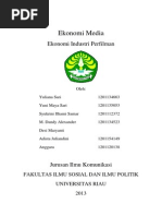 Download Makalah Ekonomi Media  by Rini Ilhami Samar SN192843387 doc pdf