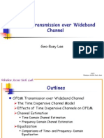 OFDM Transmission Over Wideband Channel