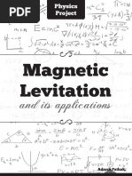 Magnetic Levitation & Its Applications (Physics Project)