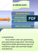 PRESENTASI BUNYI Kelompok 1