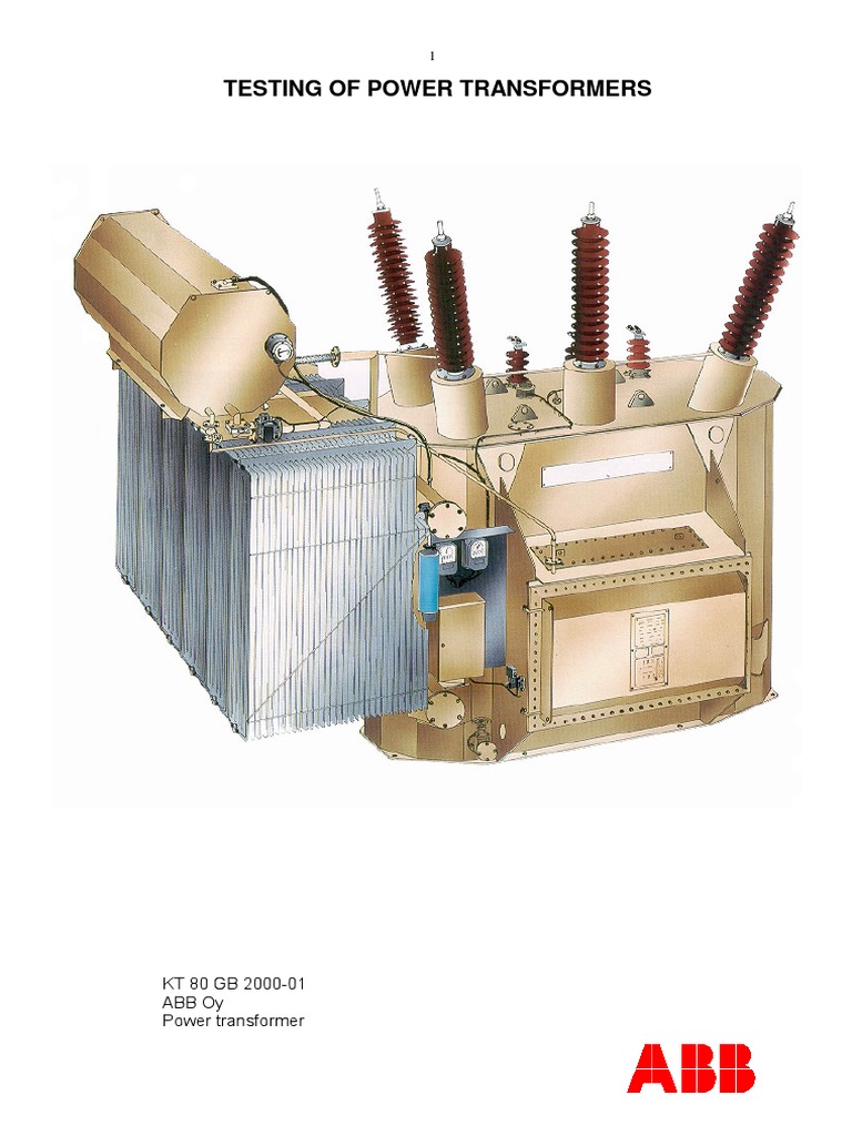 Testing of Power Transformer | PDF | Electrical Breakdown | Transformer