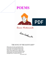 POEMS-The SONG of The SANNYASIN Swamivivekananda's Selected Complete Works Book