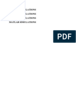 Matlab Simulations Matlab Simulations Matlab Simulations Matlab Simulations