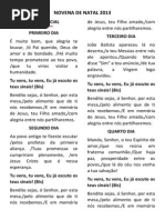 Novena de Natal 2013 - OSA