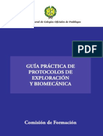 Guía Práctica Protocolos Exploración y Biomecánica