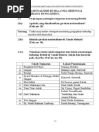 Nota Sejarah Tingkatan 5 Bab 3: KESEDARAN PEMBINAAN NEGARA 