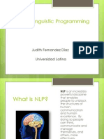 Neuro - Linguistic Programming