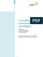 Dossier La Huella Del Consumismo Tecnologico