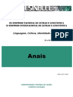 Original ANAIS SINALEL - Parte 1 PDF