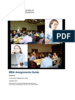 MBA Assignments Guide 2011