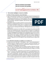 Acteurs Et Enjeux de l Amenagement Du Territoire