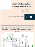 3-Ph Converter Fed DC Motor