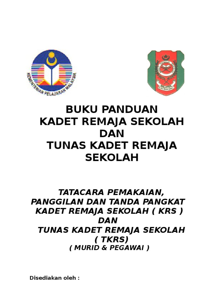 Panggilan Tanda Pangkat Tatacara Pemakaian Krs Tkrs