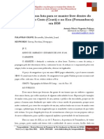 Hypolita e sua luta para se manter livre dentro do  escravismo no Crato (Ceará) e no Exu (Pernambuco)  em 1858 Antonia Márcia Nogueira Pedroza