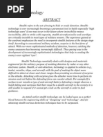 Download Stealth Abstract by Ashish Zachariah SN19293307 doc pdf