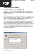 Download Business Object - Creating a Universe a Step by Step Tutorial by odhvutt SN19293516 doc pdf