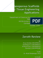 Scaffolds For Tissue Engineering Applications - Zeroth Review (16 Oct 2008)