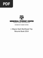 2014 Stark Trip Resume Book